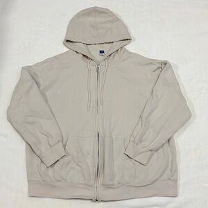 Old Navy Women's Light Beige Hoodie